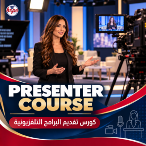 TV Presenter & Hosting - كورس إعداد وتقديم البرامج التلفزيونية